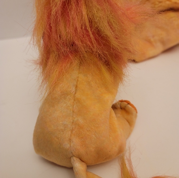 Ty Beanie Babies 2000 "Bushy" Lions. Set of 2. EUC. Lg 11". Sm 6" - Picture 4 of 15